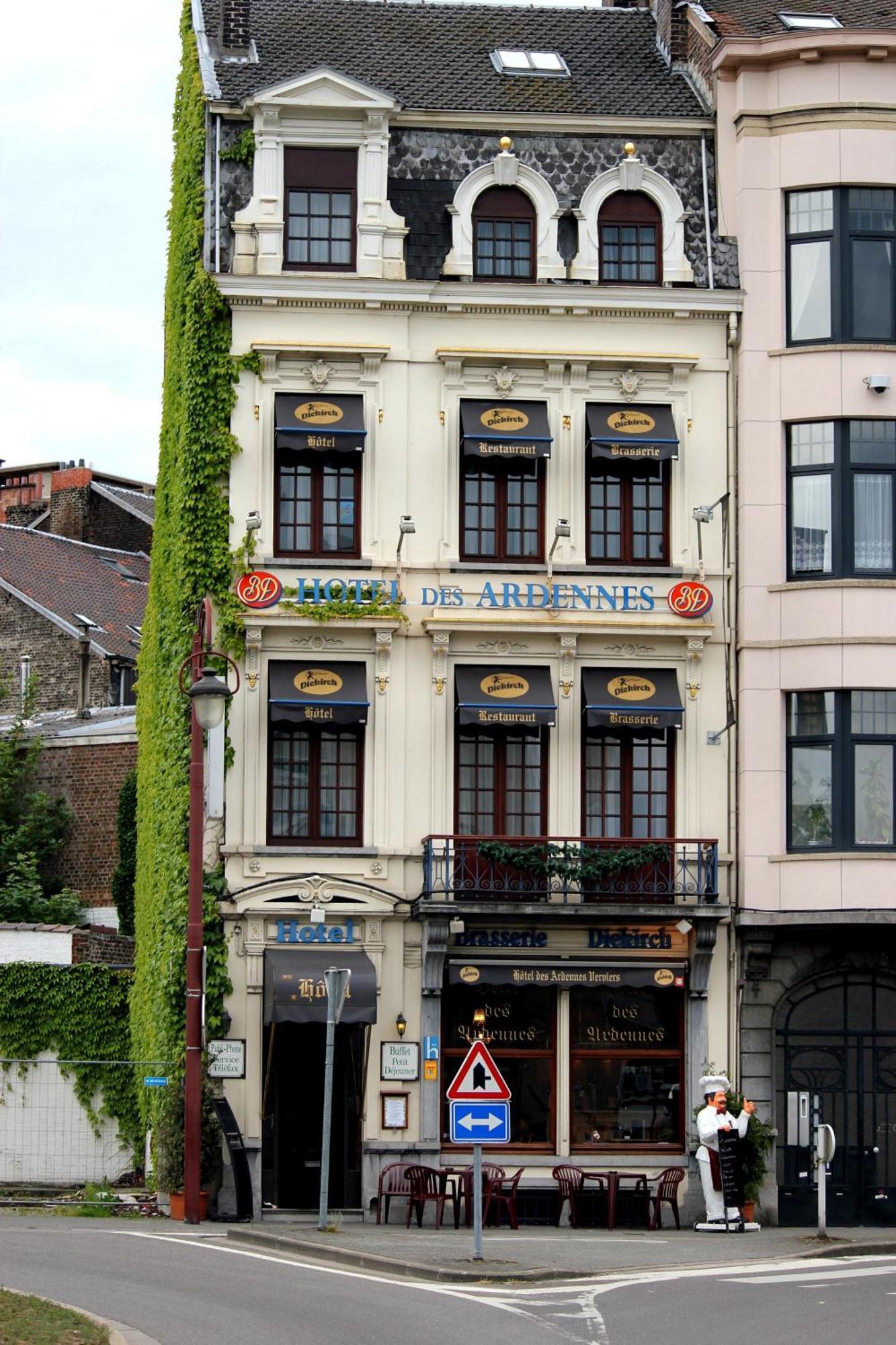 Hotel Des Ardennes Verviers Exterior foto